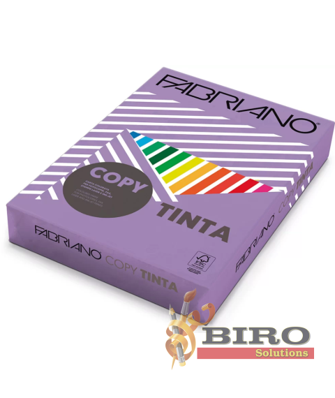 Hîrtie colorată A4 FABRIANO Tinta Violetta, 80 gr/m2, 500 foi, intensiv, violet